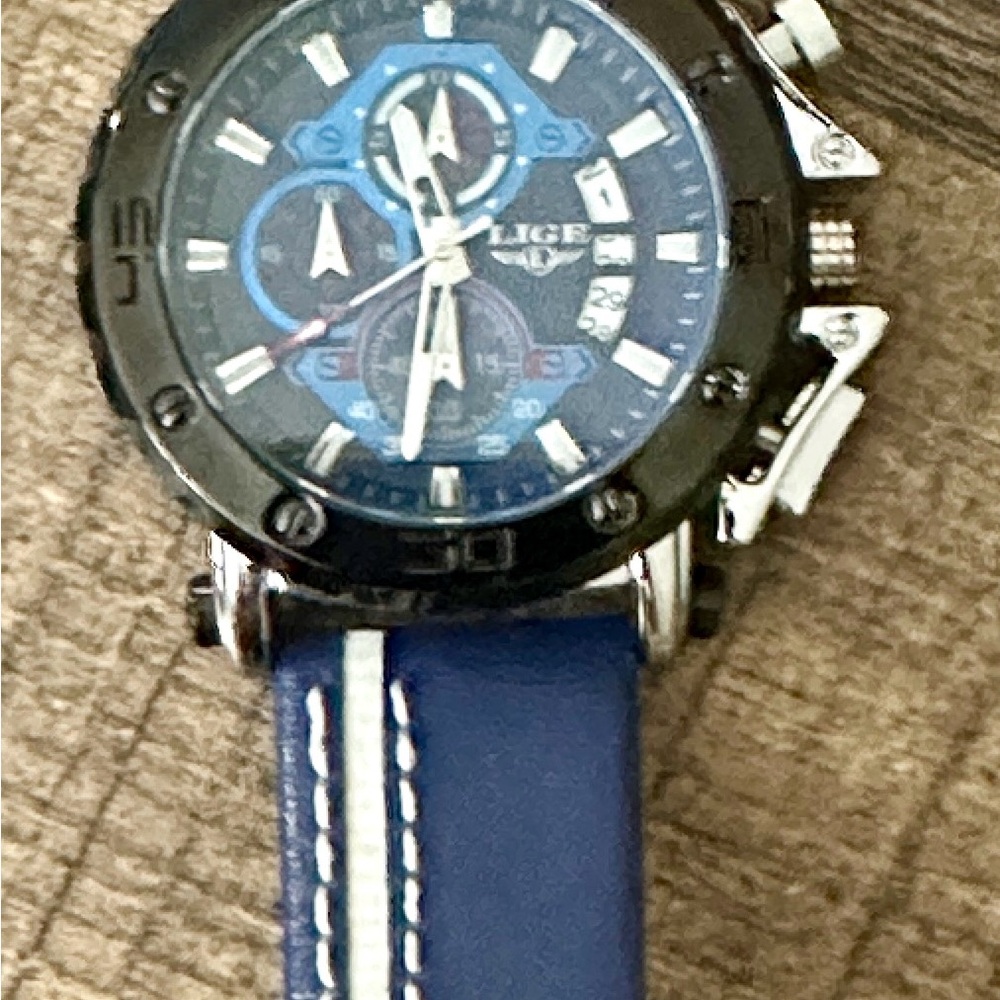 LIGE 9996 Analog Quartz Watches for Men
